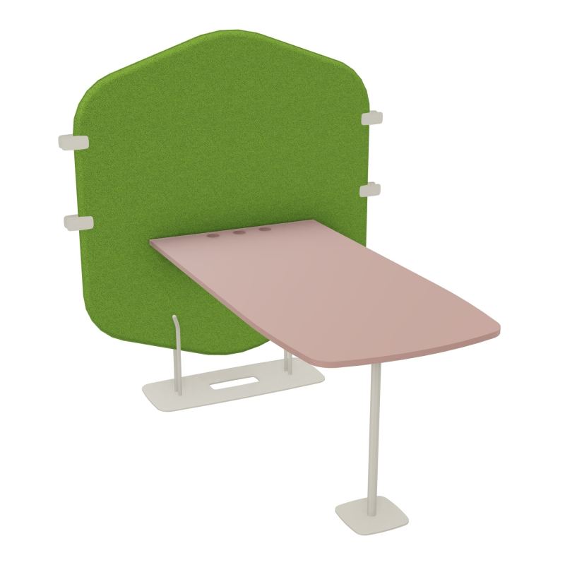 MARGOT CLOISON + TABLE - L122,7XH144,8XP156 CM BK ZC R8