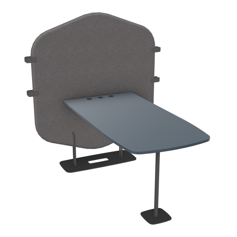 MARGOT CLOISON + TABLE - L122,7XH144,8XP156 CM BN SC R6