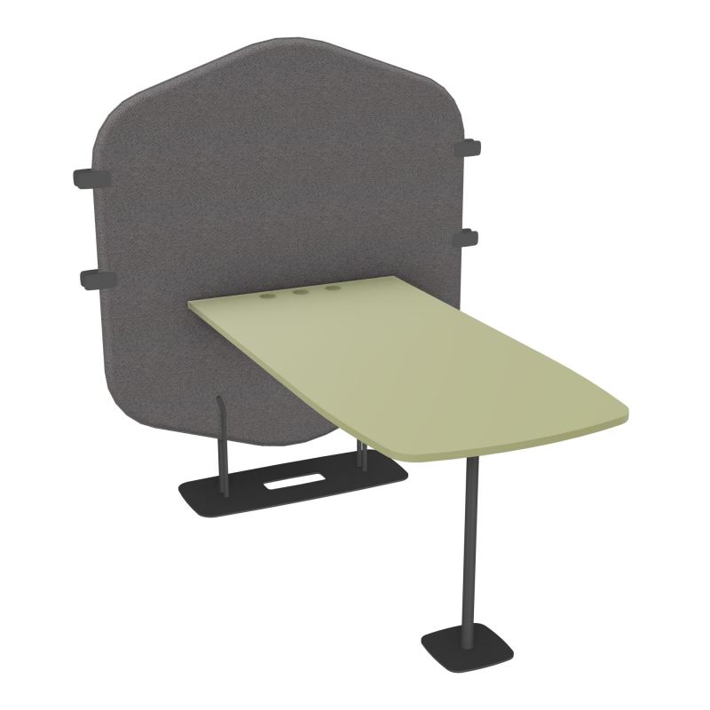 MARGOT CLOISON + TABLE - L122,7XH144,8XP156 CM BN SC R7