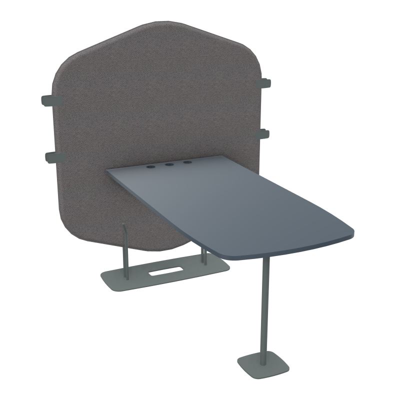 MARGOT CLOISON + TABLE - L122,7XH144,8XP156 CM BN SU R6