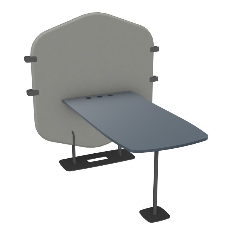 MARGOT CLOISON + TABLE - L122,7XH144,8XP156 CM CA SC R6
