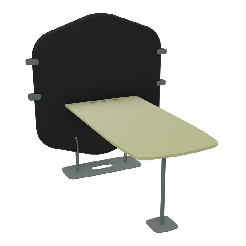MARGOT CLOISON + TABLE - L122,7XH144,8XP156 CM CB SU R7