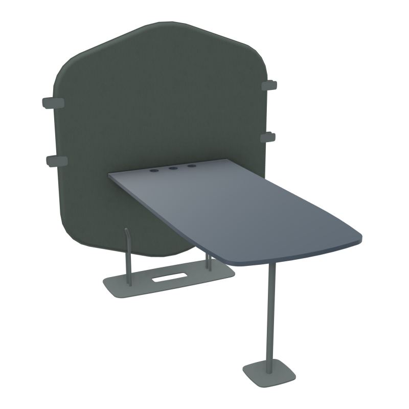 MARGOT CLOISON + TABLE - L122,7XH144,8XP156 CM CF SU R6