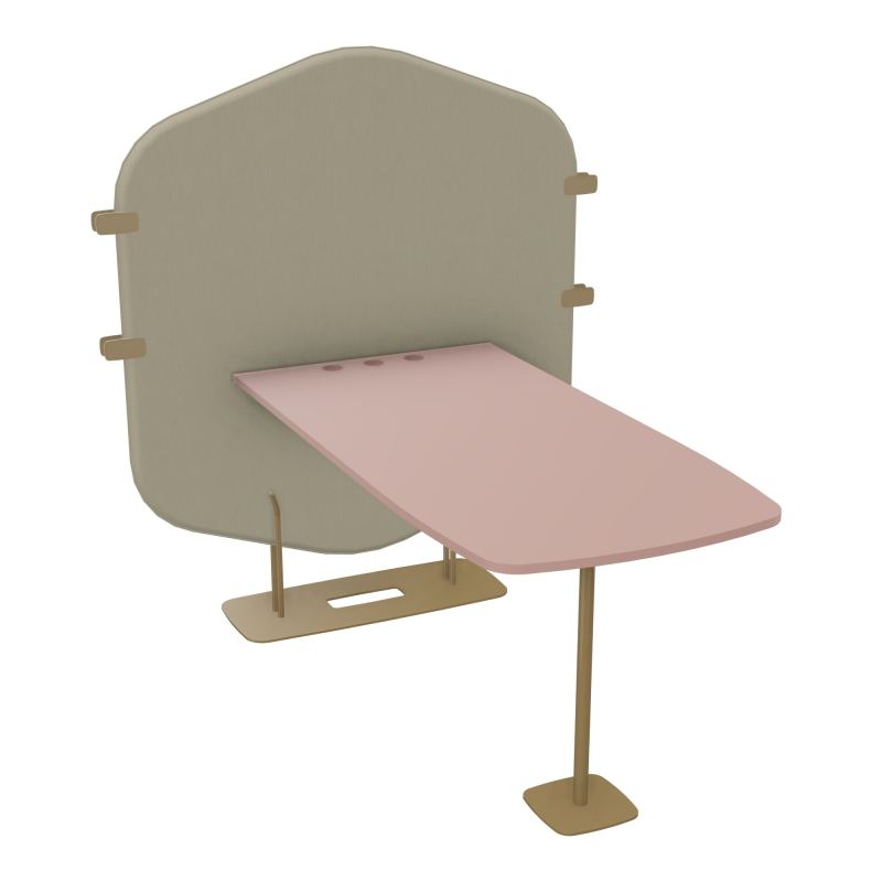 MARGOT CLOISON + TABLE - L122,7XH144,8XP156 CM CG Z3 R8