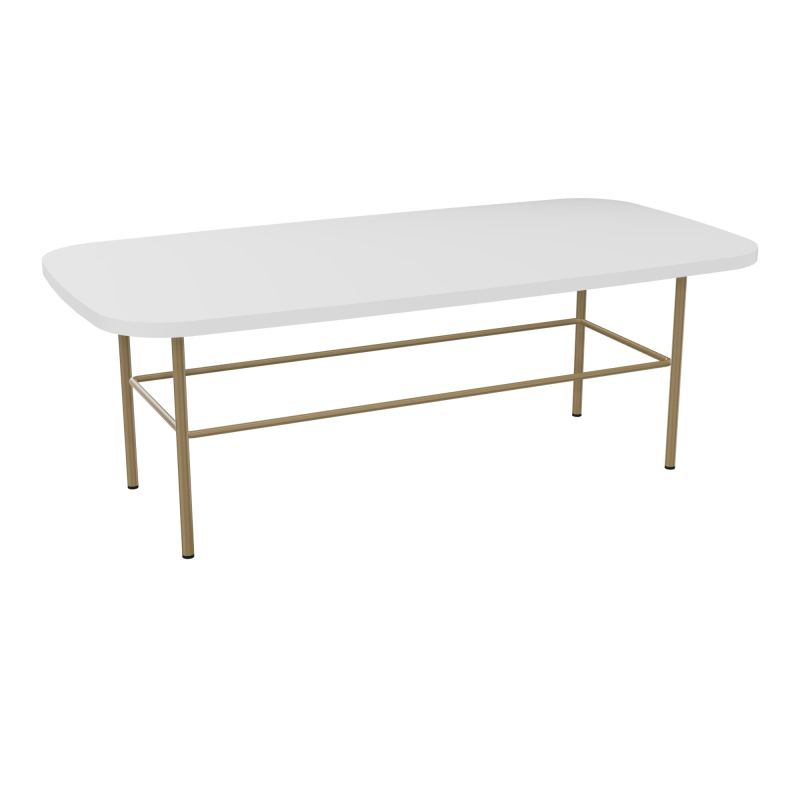 TABLE BASSE MARGOT RECTANGULAIRE L100XH35XP50CM - PLAT. EP19MM MG - PIET. Z3