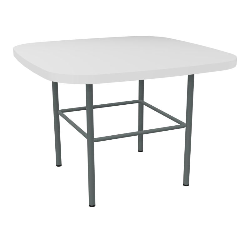 TABLE BASSE MARGOT CARREE L50XH35XP50CM - PLAT. EP19MM MG - PIET. SU