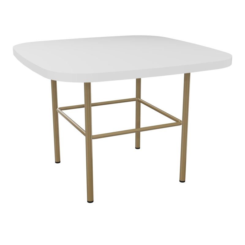 TABLE BASSE MARGOT CARREE L50XH35XP50CM - PLAT. EP19MM MG - PIET. Z3