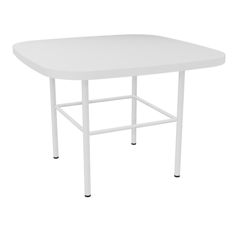 TABLE BASSE MARGOT CARREE L50XH35XP50CM - PLAT. EP19MM MG - PIET. ZO