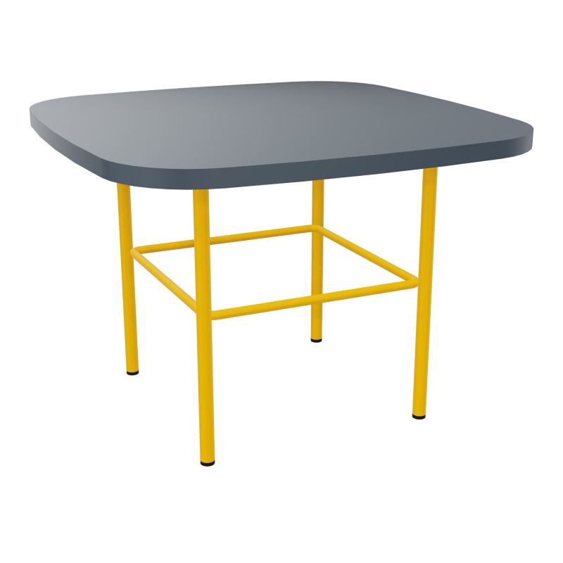 MARGOT TABLE BASSE CARREE. L50XH35XP50 CM R6 Z9