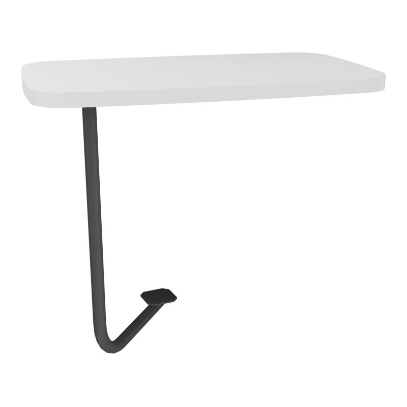 TABLETTE PIVOTANTE POUR ASSISE MARGOT L50XH47,3XP30CM - PLAT. EP22MM MG - PIET. SC