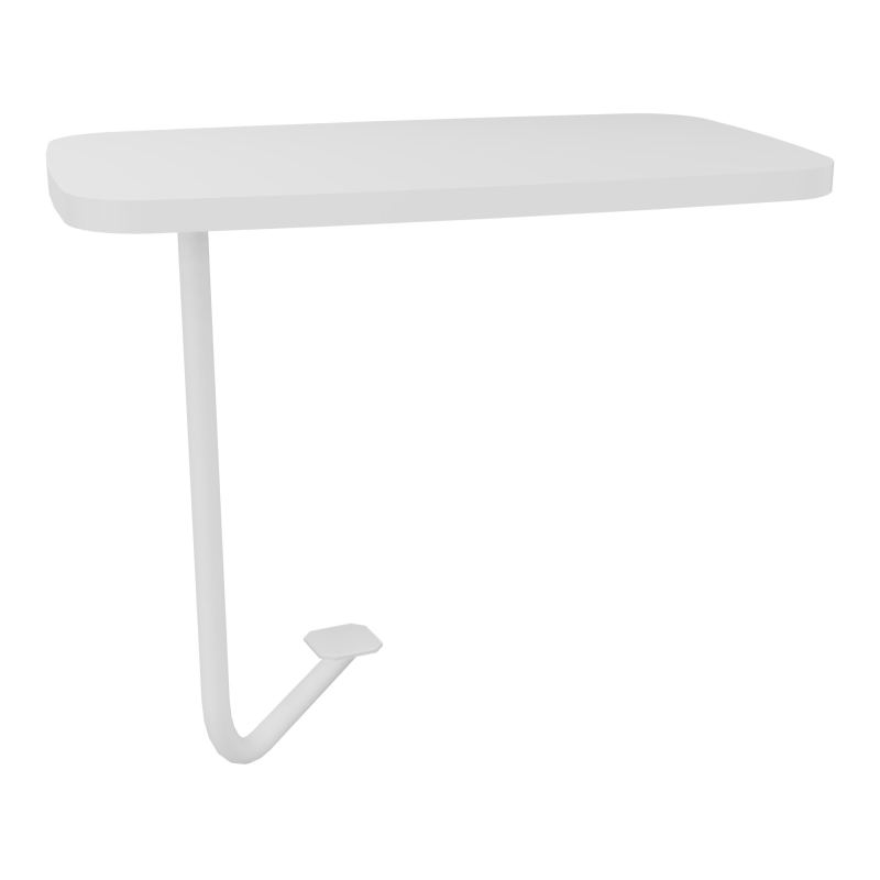 TABLETTE PIVOTANTE POUR ASSISE MARGOT L50XH47,3XP30CM - PLAT. EP22MM MG - PIET. ZO