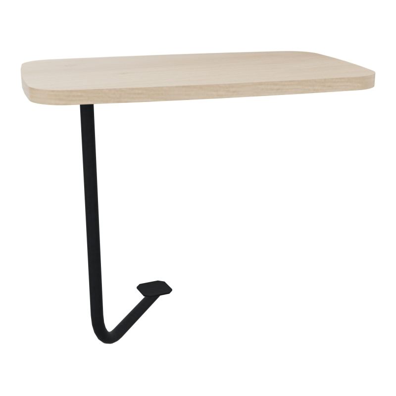 TABLETTE PIVOTANTE POUR ASSISE MARGOT L50XH47,3XP30CM - PLAT. EP22MM RZ - PIET. ZP