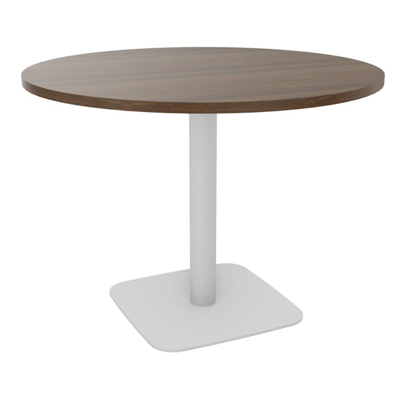 TABLE RONDE Ø100 CM PIED CENTRAL H73,5 CM  ÉP. 25 MM  N6 SD