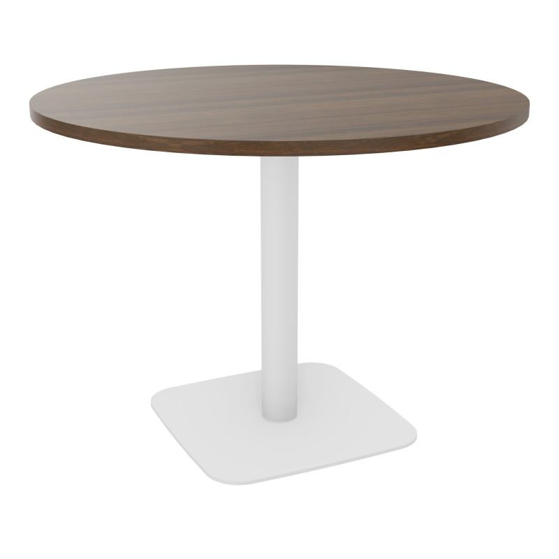 TABLE RONDE Ø100 CM PIED CENTRAL H73,5 CM  ÉP. 25 MM  N6 SO