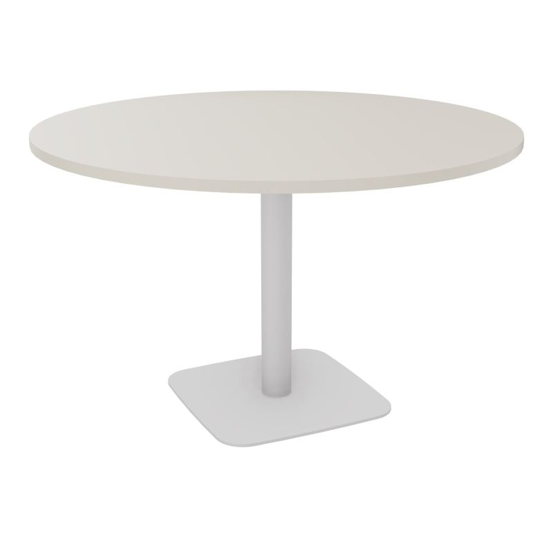 TABLE RONDE Ø120 CM PIED CENTRAL H73,5 CM ÉP. 25 MM  N5 SD