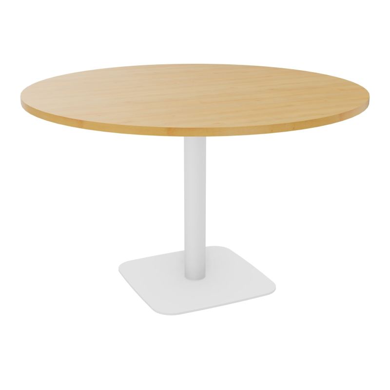 TABLE RONDE Ø120 CM PIED CENTRAL H73,5 CM ÉP. 25 MM  R5 SO