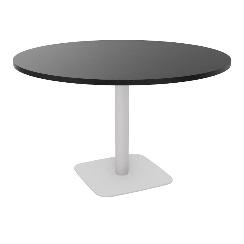 TABLE RONDE Ø120 CM PIED CENTRAL H73,5 CM ÉP. 25 MM  RK SD