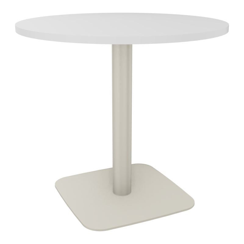 TABLE RONDE Ø80 CM PIED CENTRAL STRATIFIÉ ÉP. 23,6 MM  HZ ZC