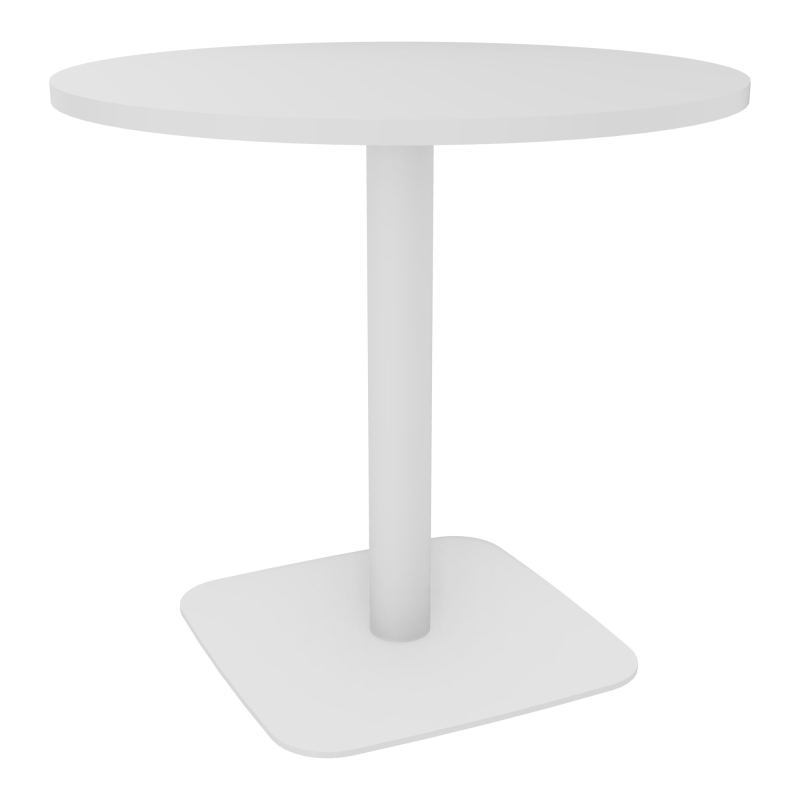 TABLE RONDE Ø80 CM PIED CENTRAL STRATIFIÉ ÉP. 23,6 MM  HZ ZO