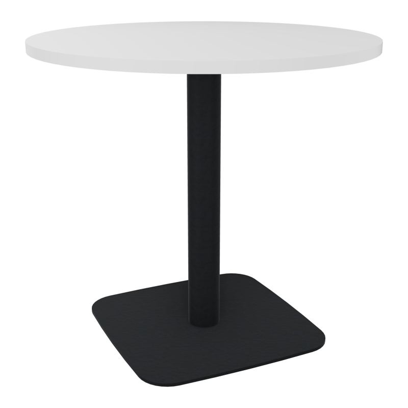 TABLE RONDE Ø80 CM PIED CENTRAL STRATIFIÉ ÉP. 23,6 MM  HZ ZP