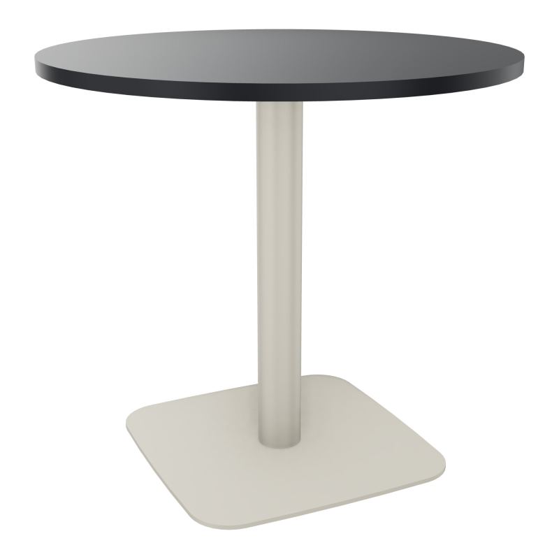 TABLE RONDE Ø80 CM PIED CENTRAL STRATIFIÉ ÉP. 23,6 MM  VW ZC