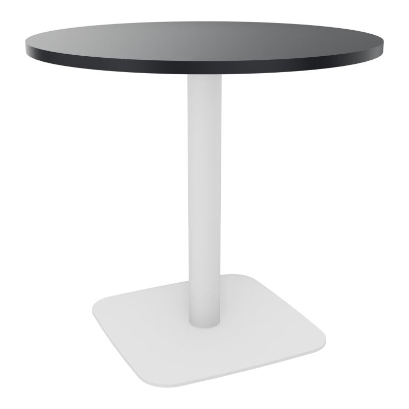 TABLE RONDE Ø80 CM PIED CENTRAL STRATIFIÉ ÉP. 23,6 MM  VW ZO