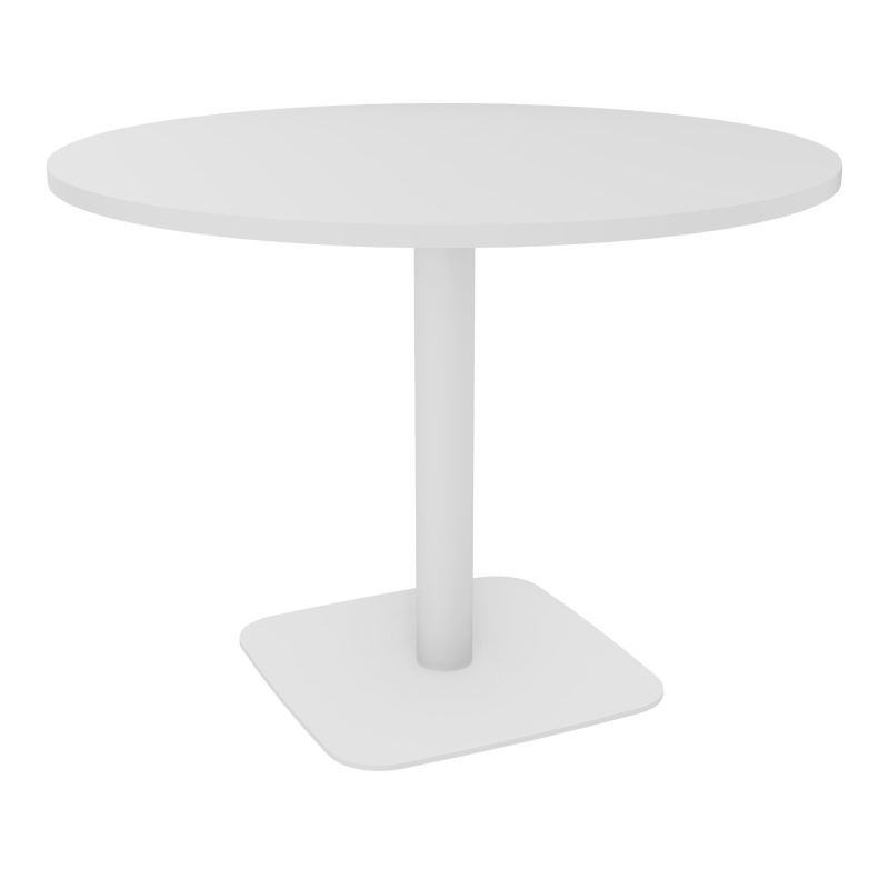 TABLE RONDE Ø100 CM PIED CENTRAL STRATIFIÉ ÉP. 23,6 MM  HZ SO