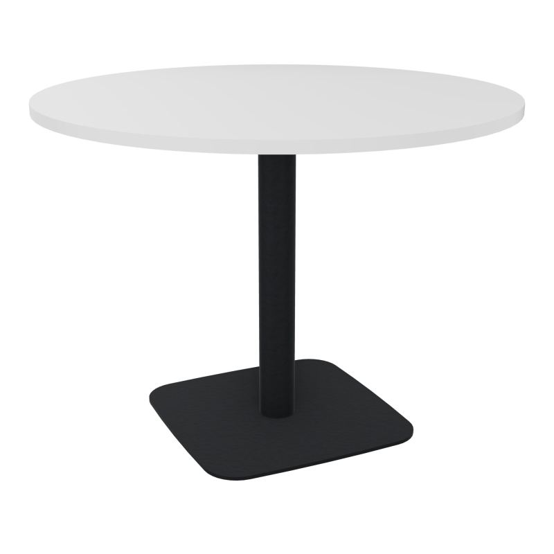TABLE RONDE Ø100 CM PIED CENTRAL STRATIFIÉ ÉP. 23,6 MM  HZ ZP