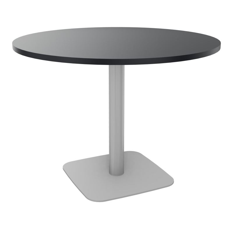 TABLE RONDE Ø100 CM PIED CENTRAL STRATIFIÉ ÉP. 23,6 MM  VW SA