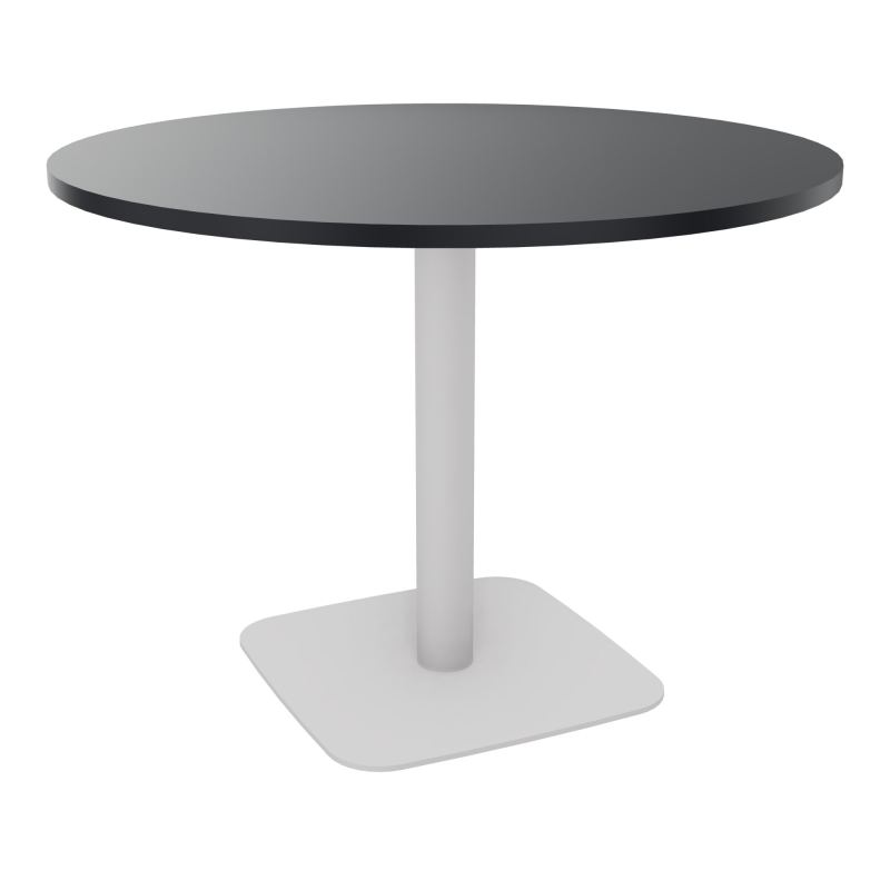 TABLE RONDE Ø100 CM PIED CENTRAL STRATIFIÉ ÉP. 23,6 MM  VW SD