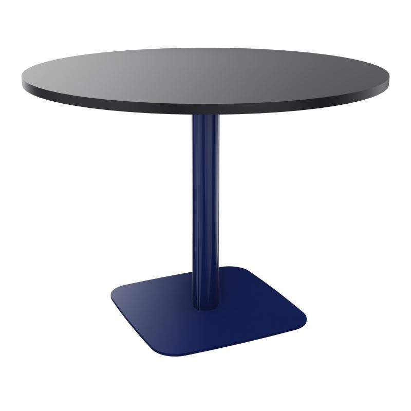 TABLE RONDE Ø100 CM PIED CENTRAL STRATIFIÉ ÉP. 23,6 MM  VW X4
