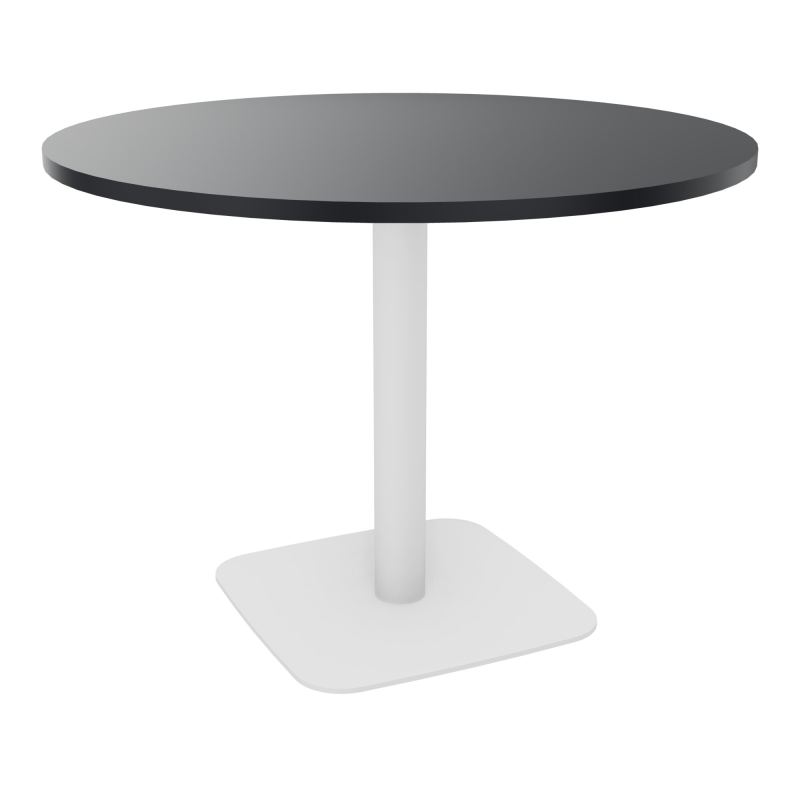 TABLE RONDE Ø100 CM PIED CENTRAL STRATIFIÉ ÉP. 23,6 MM  VW ZO