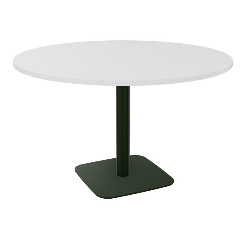 TABLE RONDE Ø120 CM PIED CENTRAL STRATIFIÉ ÉP. 23,6 MM  HZ ST