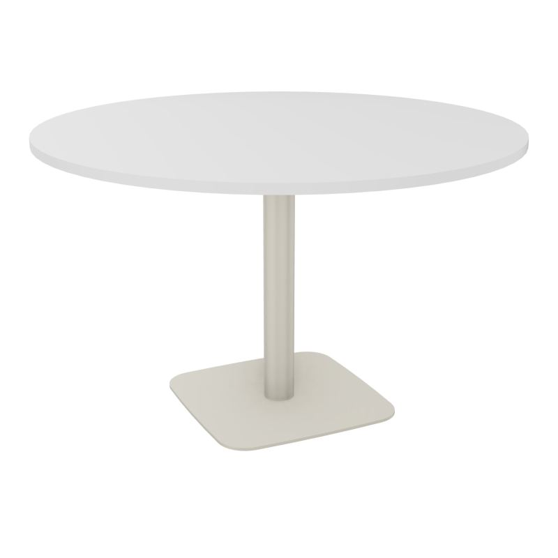TABLE RONDE Ø120 CM PIED CENTRAL STRATIFIÉ ÉP. 23,6 MM  HZ ZC