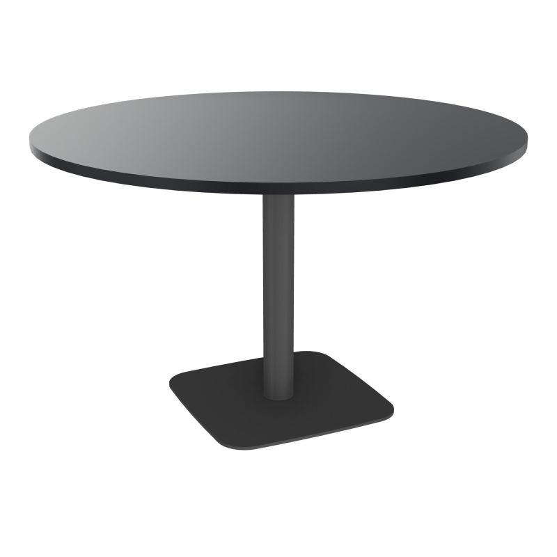 TABLE RONDE Ø120 CM PIED CENTRAL STRATIFIÉ ÉP. 23,6 MM  VW SC