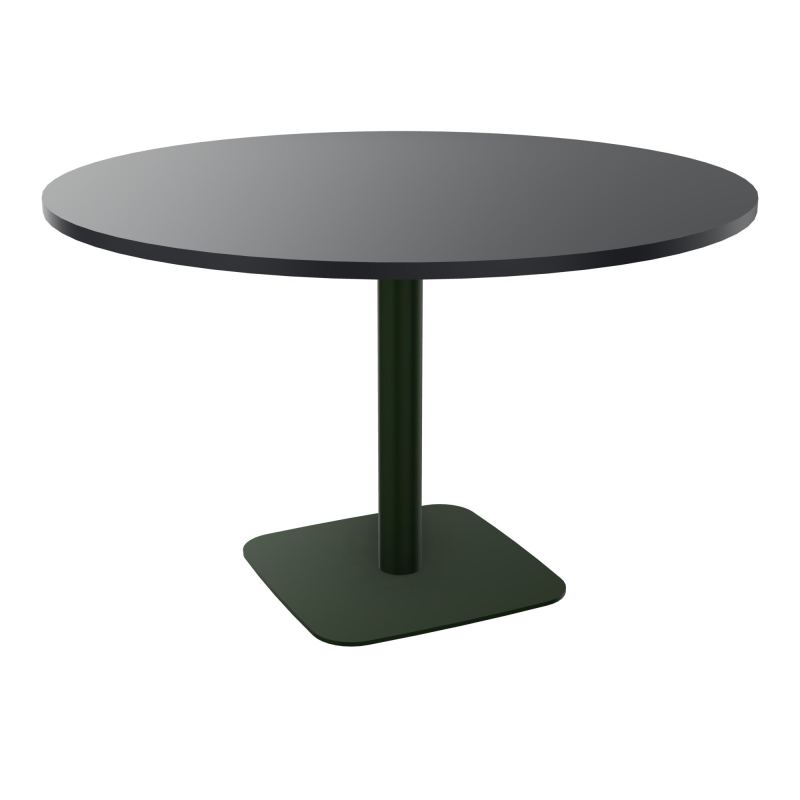 TABLE RONDE Ø120 CM PIED CENTRAL STRATIFIÉ ÉP. 23,6 MM  VW ST