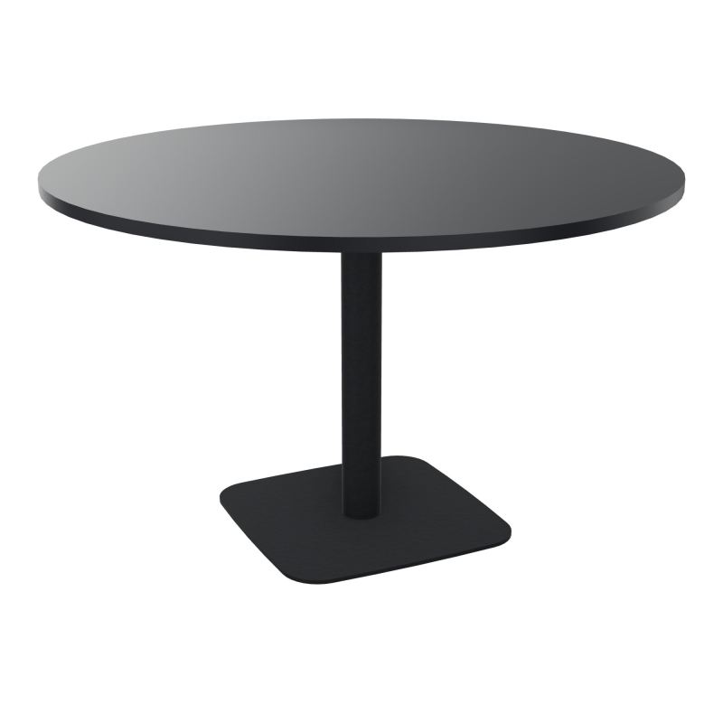 TABLE RONDE Ø120 CM PIED CENTRAL STRATIFIÉ ÉP. 23,6 MM  VW ZP