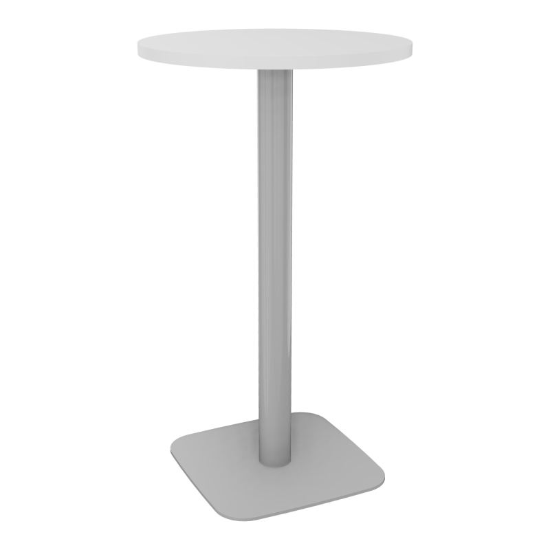 TABLE MANGE DEBOUT RONDE Ø60 CM PIED CENTRAL H104,5 CM  ÉP. 25 MM  MG SA