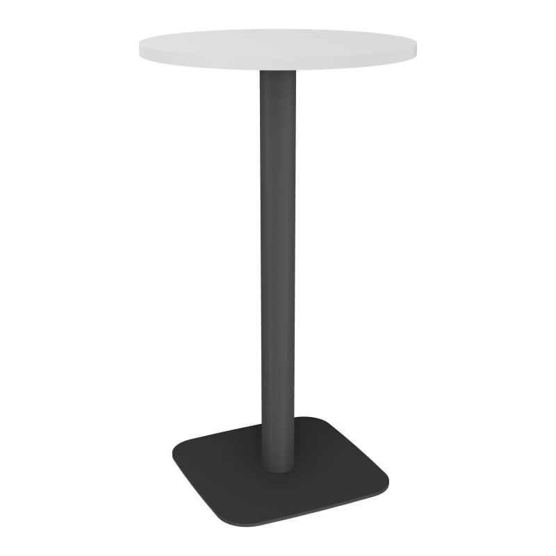 TABLE MANGE DEBOUT RONDE Ø60CM PIED CENTRAL H104,5 CM  ÉP. 25 MM  MG SC