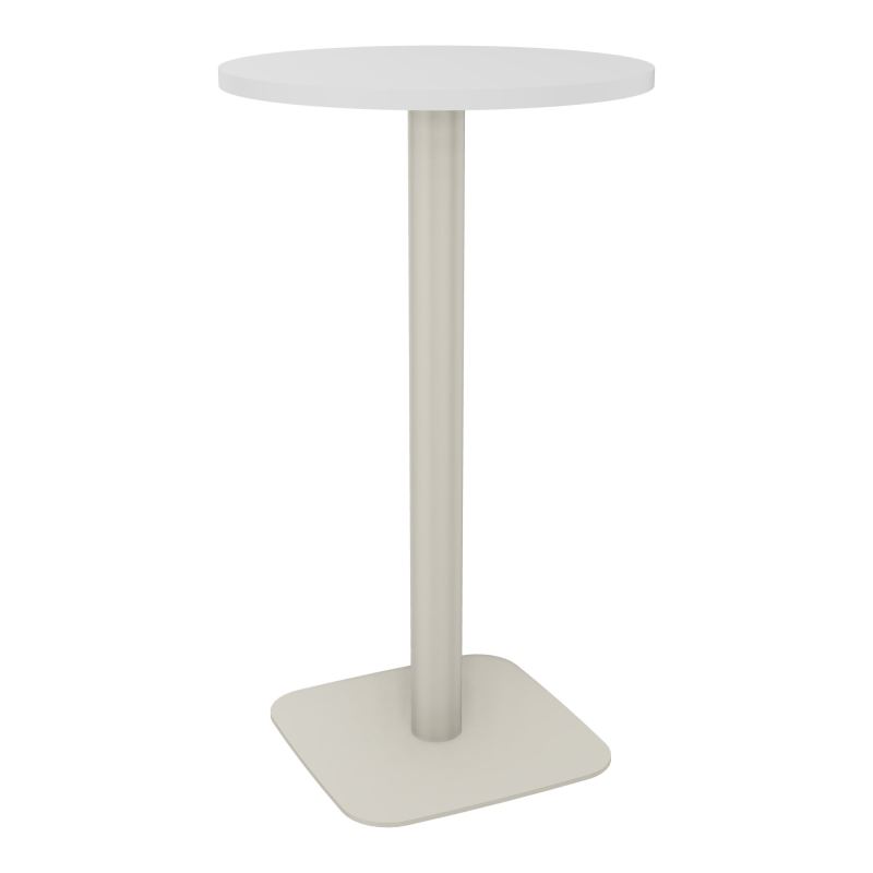 TABLE MANGE DEBOUT RONDE Ø60CM PIED CENTRAL H104,5 CM  ÉP. 25 MM  MG ZC