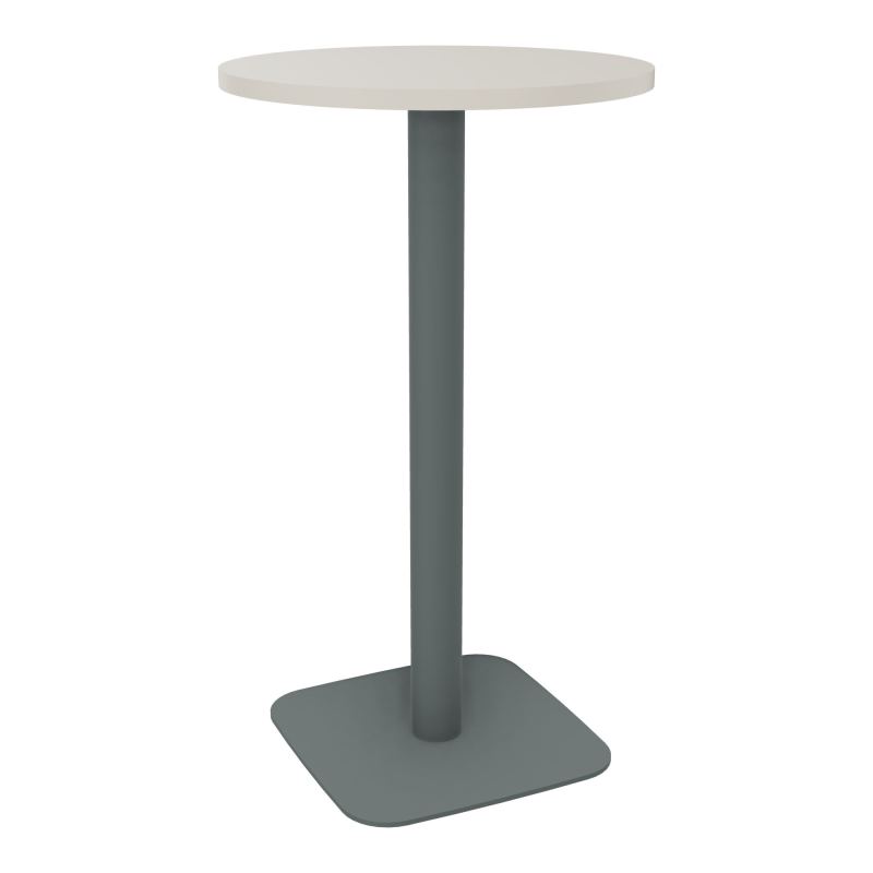 TABLE MANGE DEBOUT RONDE Ø60CM PIED CENTRAL H104,5 CM  ÉP. 25 MM  N5 SU