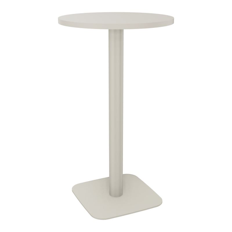 TABLE MANGE DEBOUT RONDE Ø60CM PIED CENTRAL H104,5 CM  ÉP. 25 MM  N5 ZC