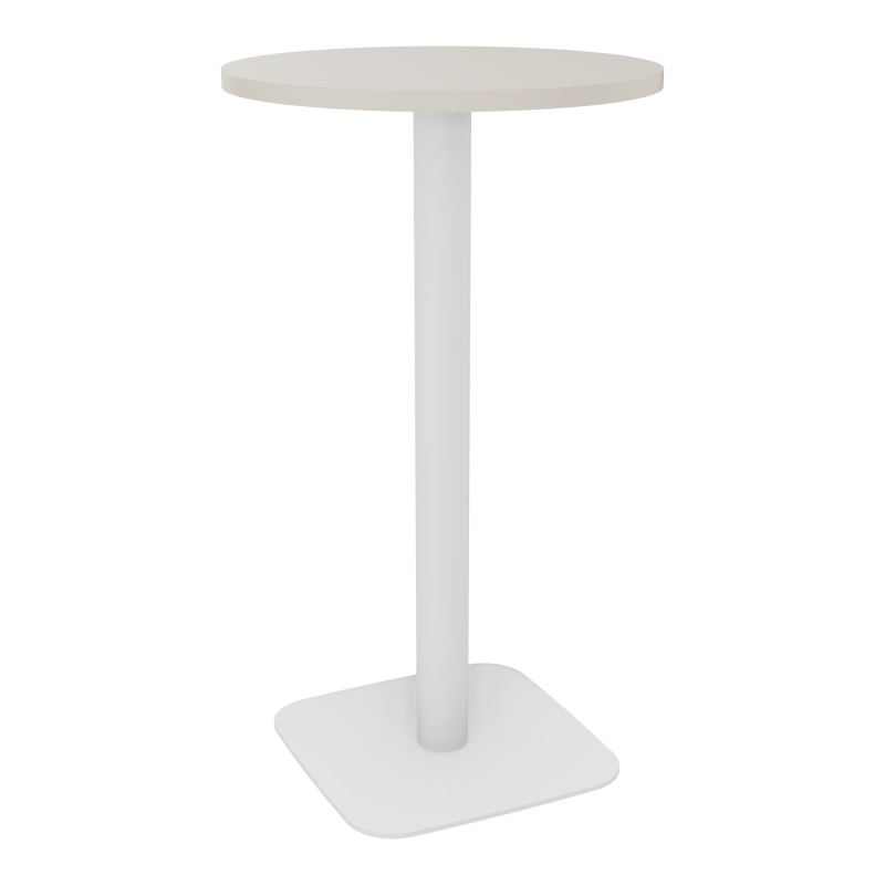TABLE MANGE DEBOUT RONDE Ø60CM PIED CENTRAL H104,5 CM  ÉP. 25 MM  N5 ZO
