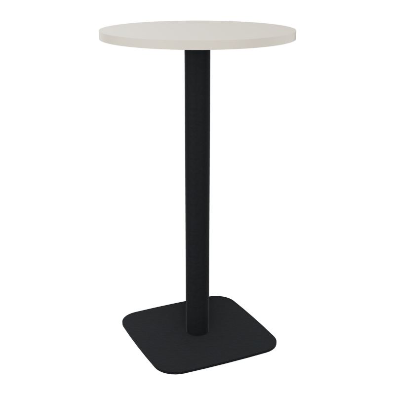 TABLE MANGE DEBOUT RONDE Ø60CM PIED CENTRAL H104,5 CM  ÉP. 25 MM  N5 ZP