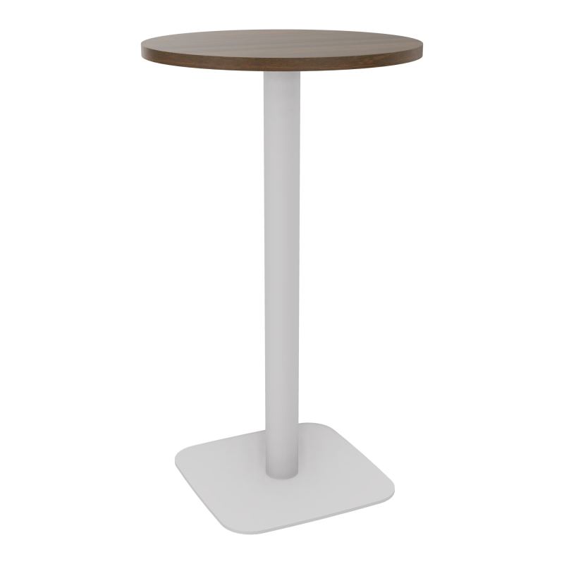 TABLE MANGE DEBOUT RONDE Ø60CM PIED CENTRAL H104,5 CM  ÉP. 25 MM  N6 SD