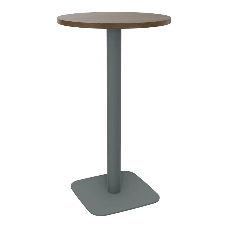 TABLE MANGE DEBOUT RONDE Ø60CM PIED CENTRAL H104,5 CM  ÉP. 25 MM  N6 SU