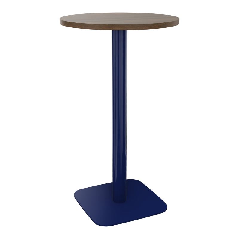 TABLE MANGE DEBOUT RONDE Ø60CM PIED CENTRAL H104,5 CM  ÉP. 25 MM  N6 X4