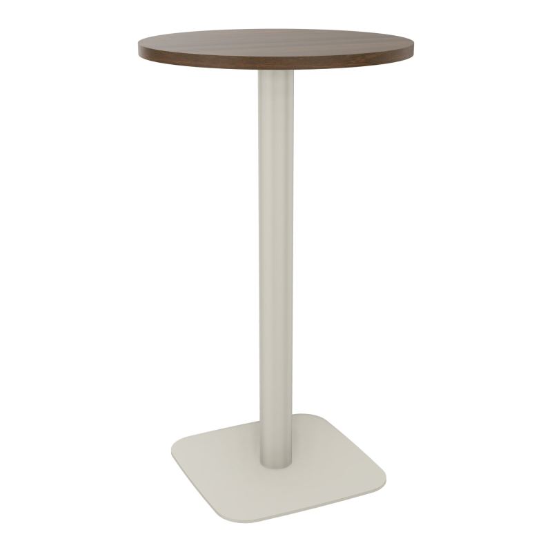 TABLE MANGE DEBOUT RONDE Ø60CM PIED CENTRAL H104,5 CM  ÉP. 25 MM  N6 ZC