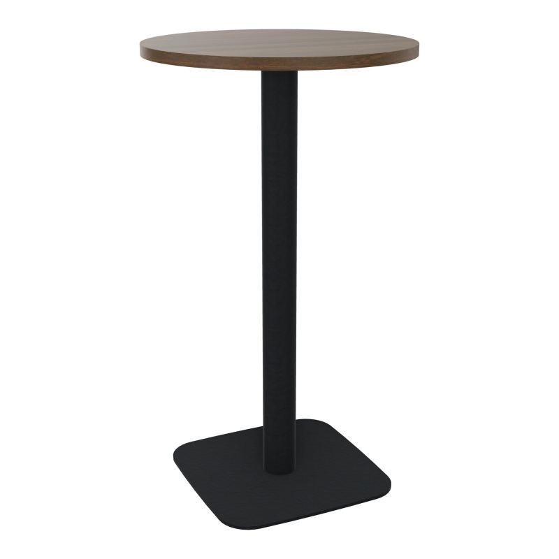TABLE MANGE DEBOUT RONDE Ø60CM PIED CENTRAL H104,5 CM  ÉP. 25 MM  N6 ZP