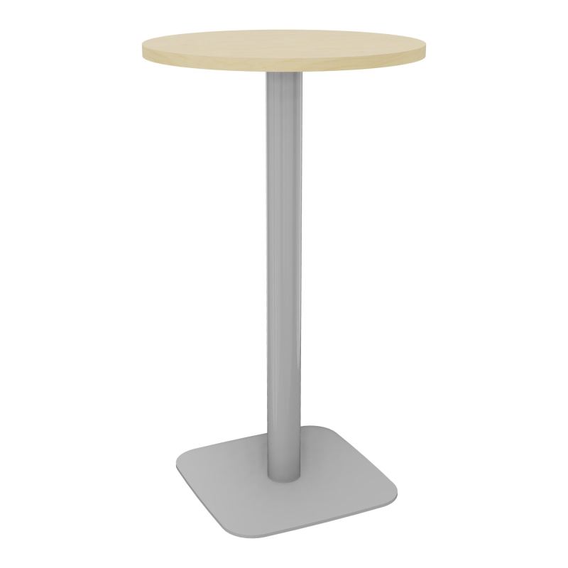 TABLE MANGE DEBOUT RONDE Ø60 CM PIED CENTRAL H104,5 CM  ÉP. 25 MM  N8 SA
